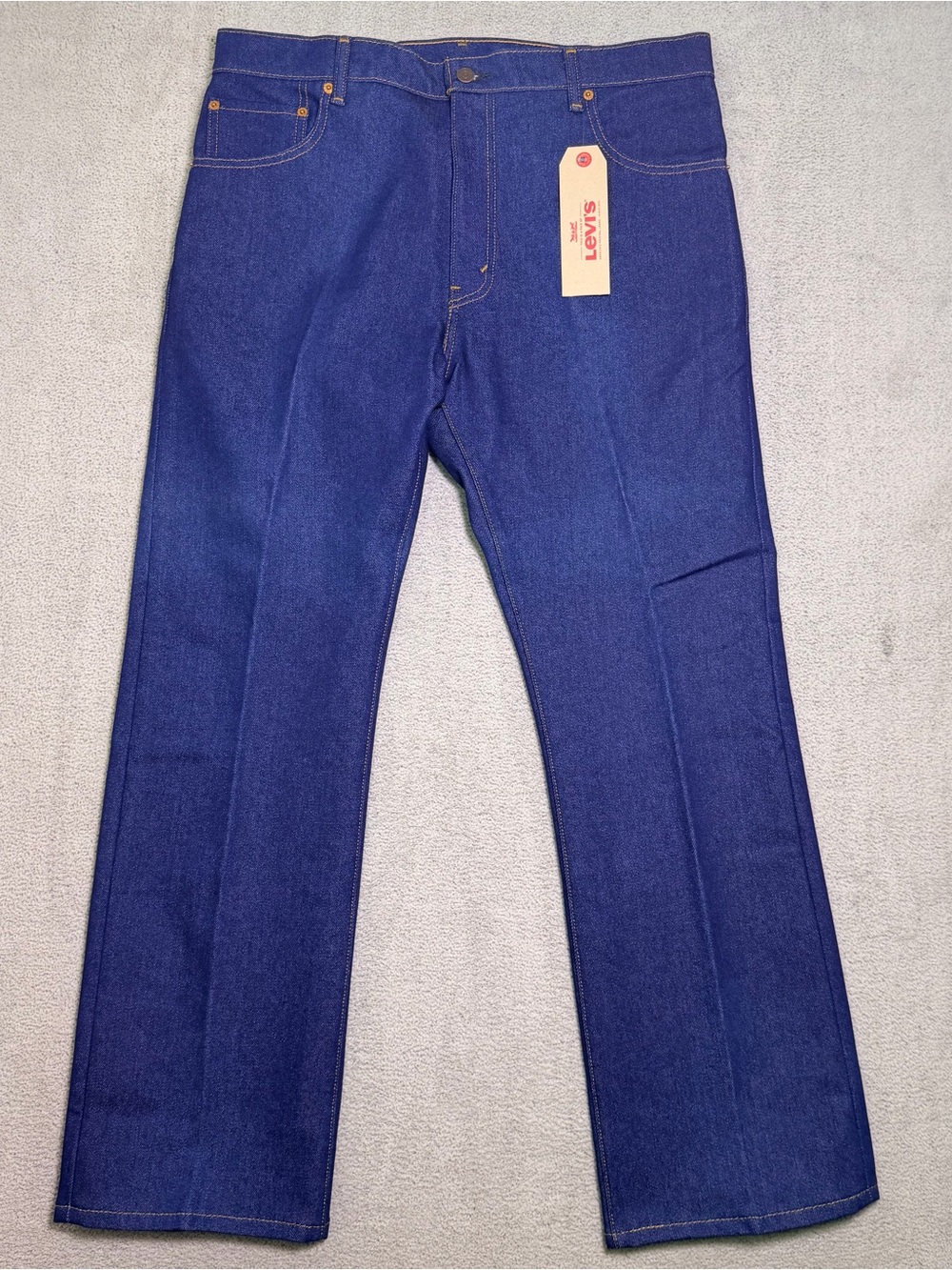 Levi’s 517 Boootcut Jeans Men’s 36x30 Stretch Blue Indigo Denim Dark Wash NEW